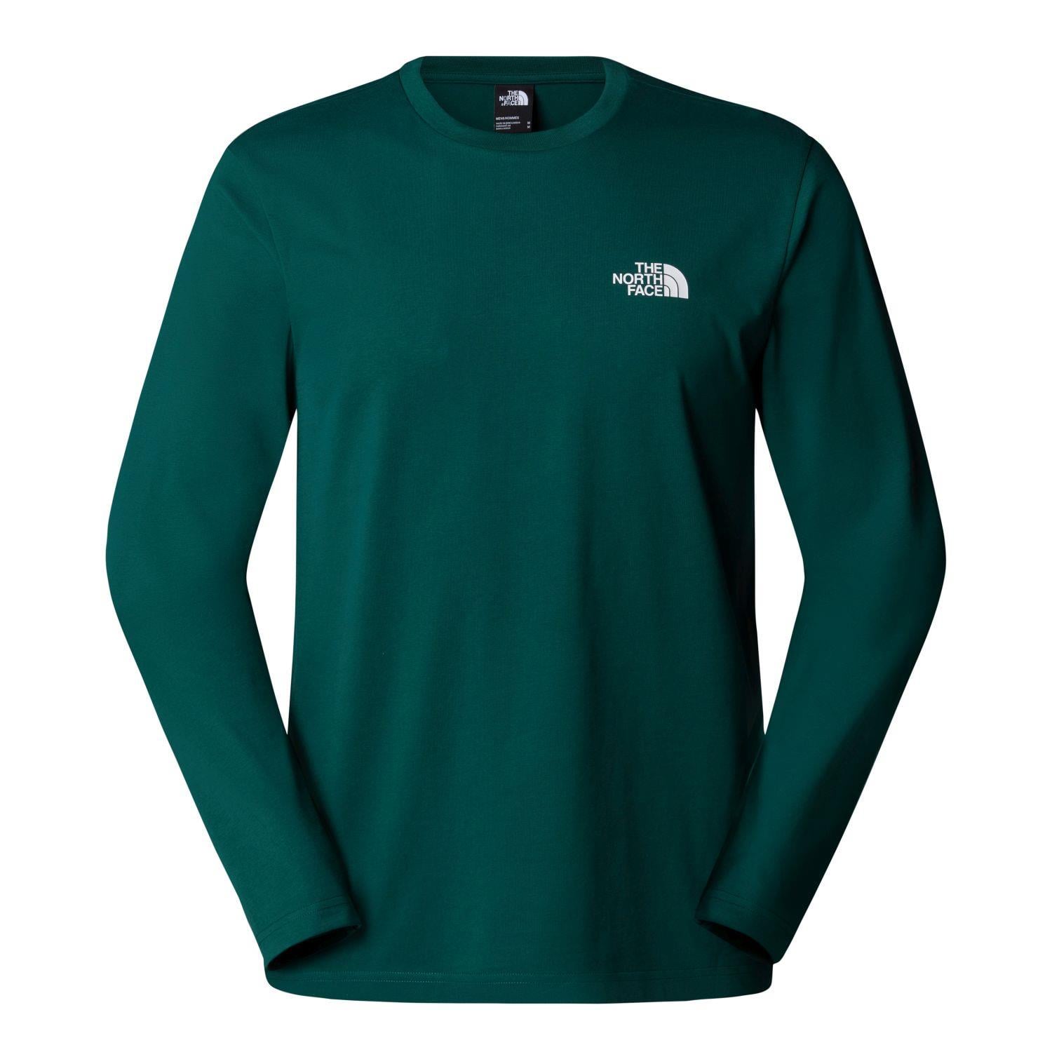 The North Face M L/S SIMPLE DOME TEE Erkek Shirt NF0A87QN6GI1