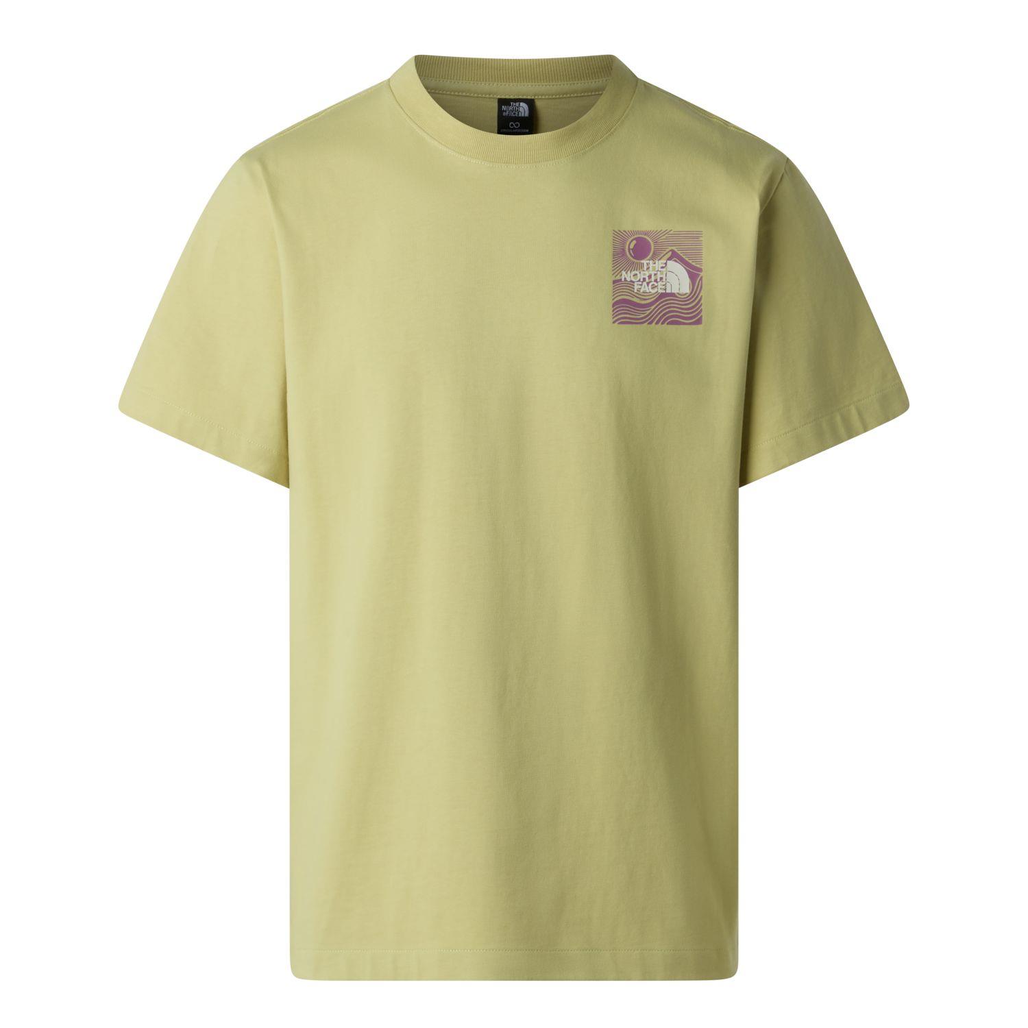 The North Face M MOUNTAIN ESCAPE RELAXED SHORT SLEEVE T Erkek Tişört NF0A8GB1G731