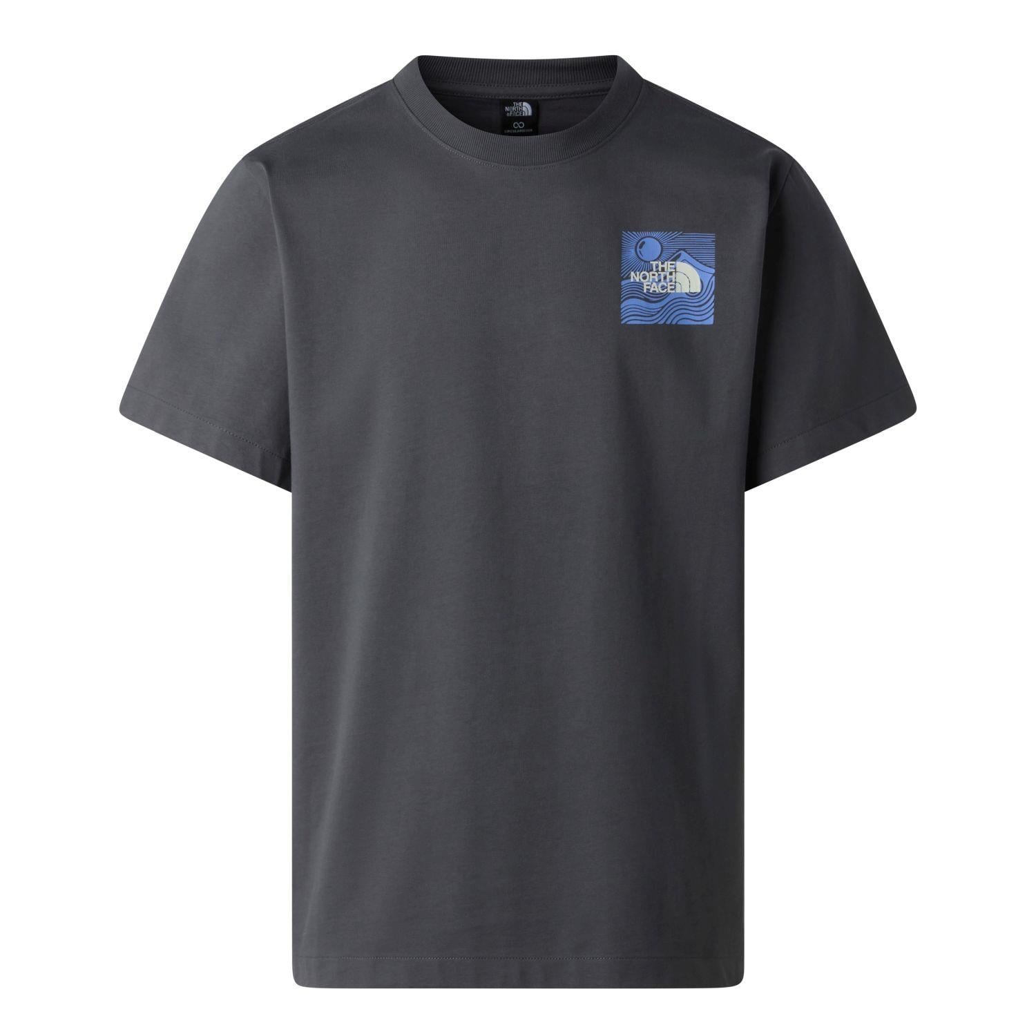 The North Face M MOUNTAIN ESCAPE RELAXED SHORT SLEEVE T Erkek Tişört NF0A8GB1RHI1