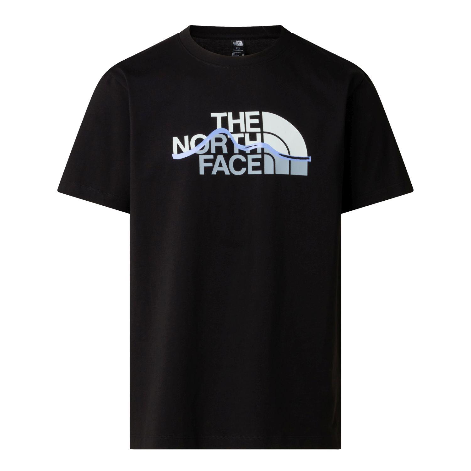 The North Face M MOUNTAIN LINE REGULAR SHORT SLEEVE TEE Erkek Tişört NF0A8GUXJK31