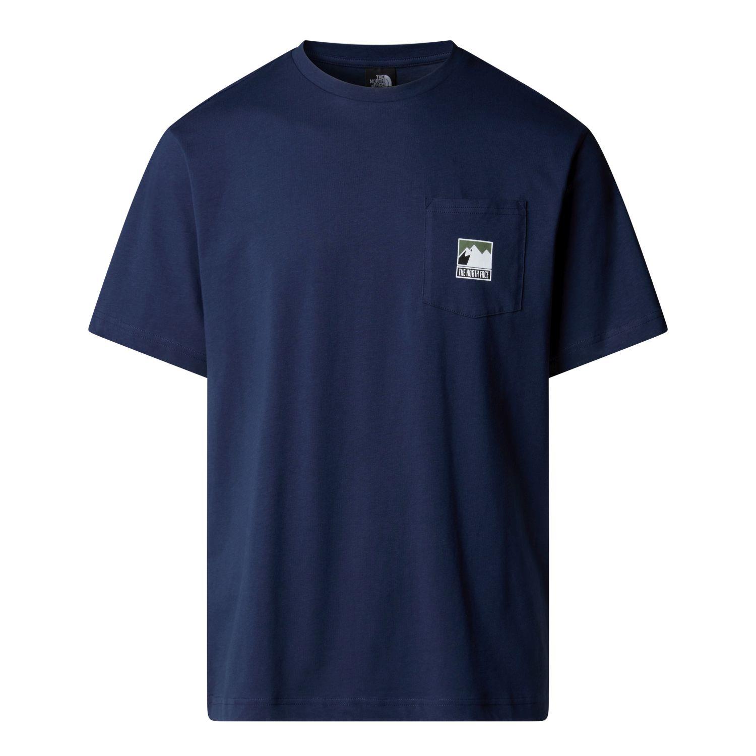 The North Face M MOUNTAIN LOGO RELAXED S/S POCKET TEE Erkek Tişört NF0A8E3M8K21
