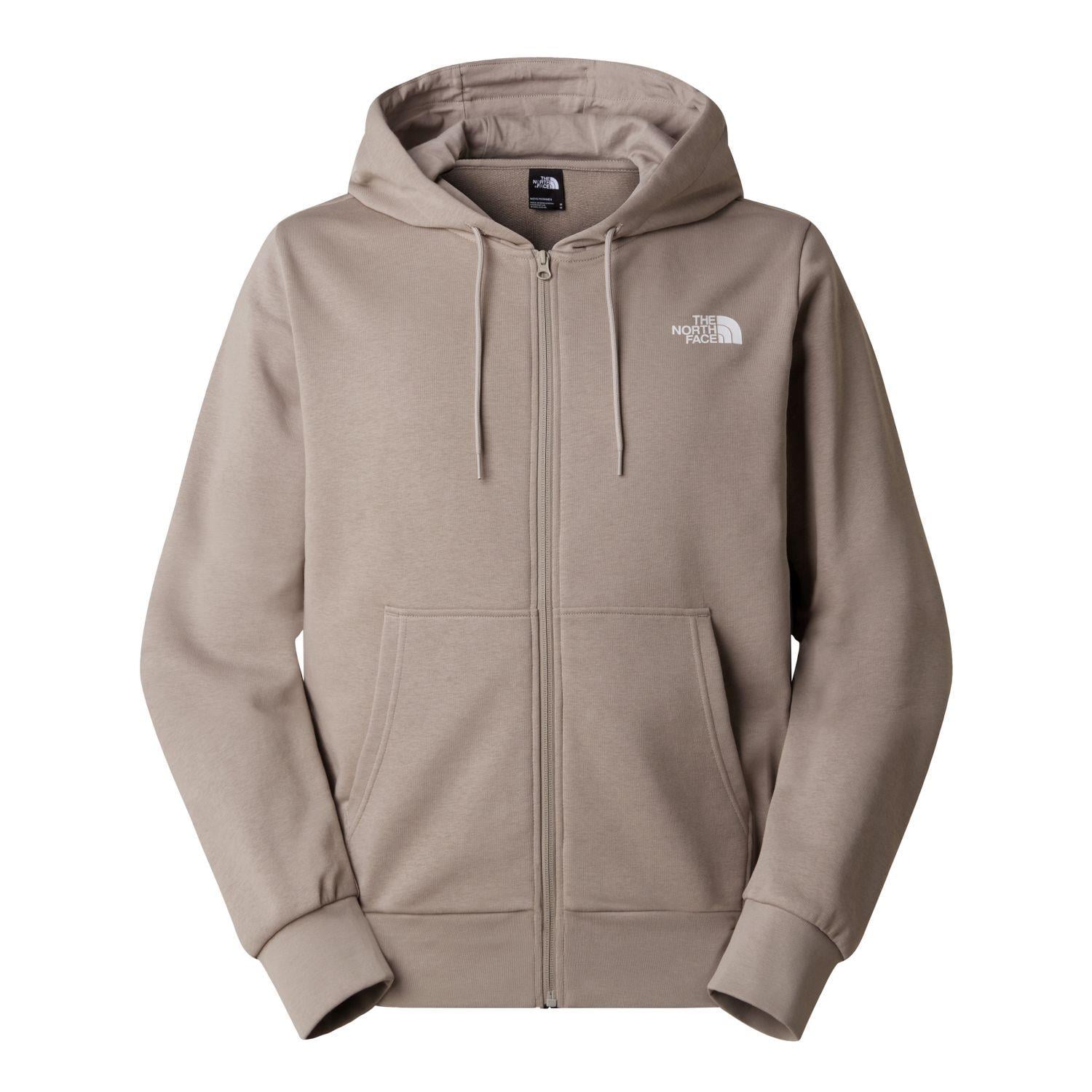 The North Face M SIMPLE DOME LIGHT REGULAR FULL ZIP HOO Erkek Sweatshirt NF0A8GQ72MB1
