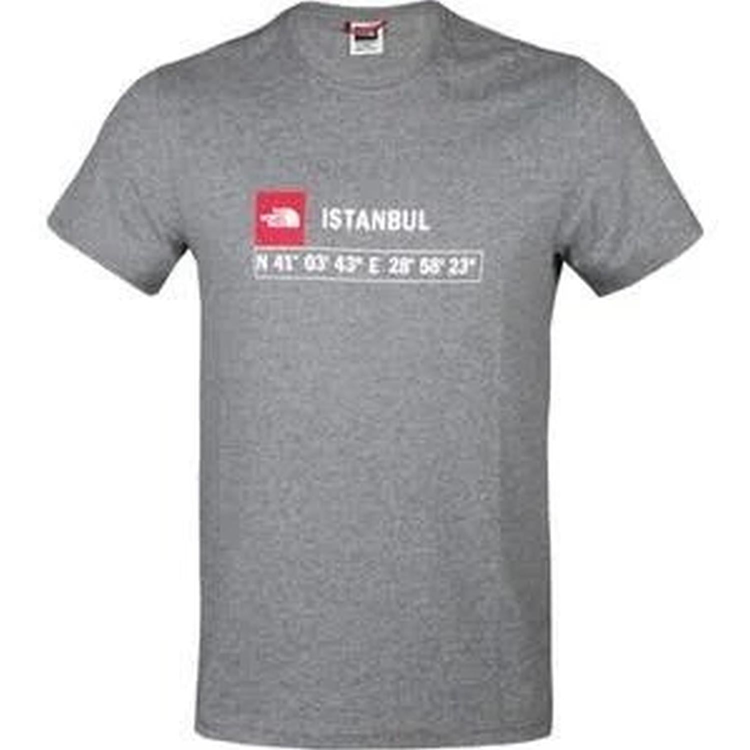 The North Face M S/S GPS TEE  ISTANBUL REC Erkek T-Shirt NF0A7ZC2DYY1