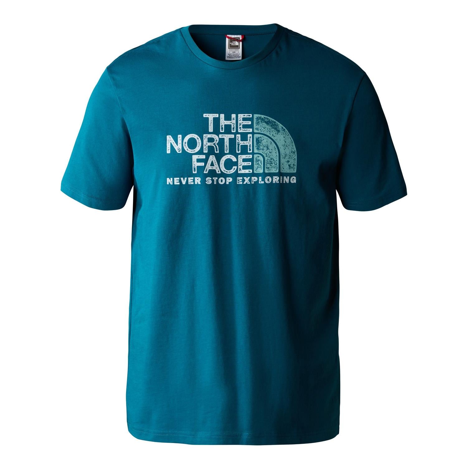 The North Face M S/S RUST 2 TEE Erkek T-Shirt NF0A4M68P6C1