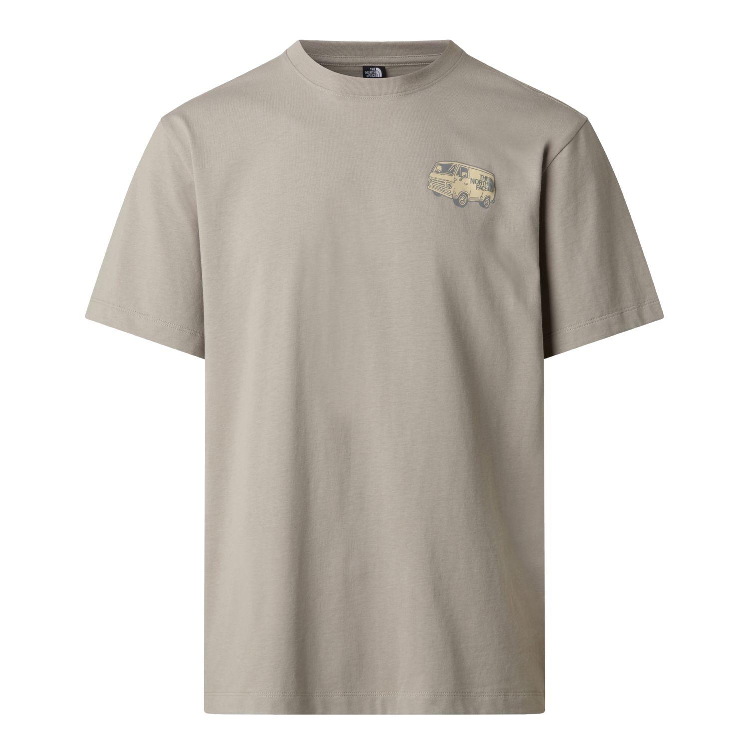 The North Face M VAN LIFE RELAXED SHORT SLEEVE TEE-GRAP Erkek Tişört NF0A8GQN2MB1