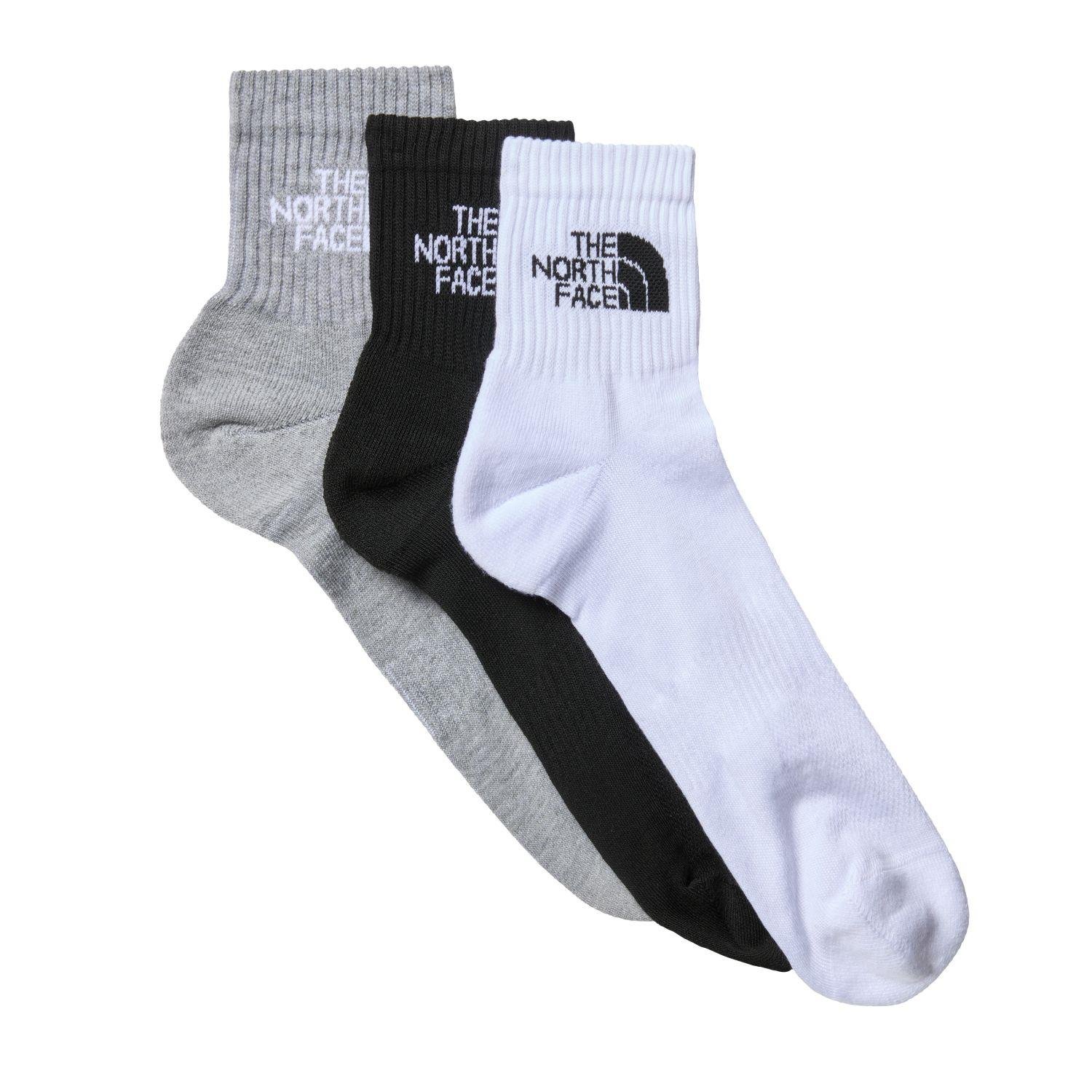 The North Face MULTI SPORT CUSH QUARTER Çorap 3P NF0A882G3OW1