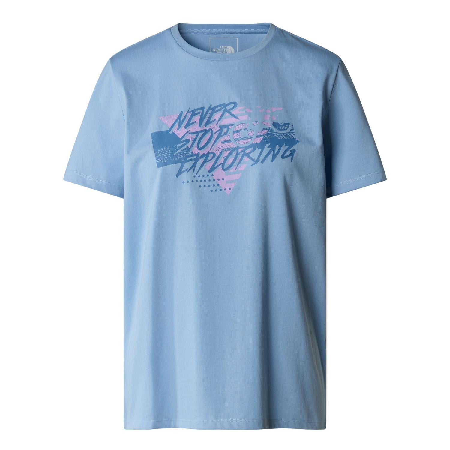 The North Face W FOUNDATION TRACES GRAPHIC TEE  Kadın T-Shirt NF0A882UQEO1