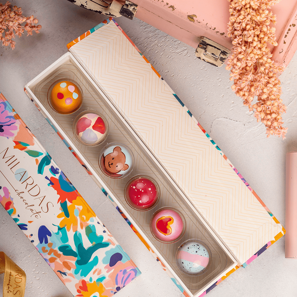 Sevgililer Günü  6'lı Bonbon Çikolata Kutusu