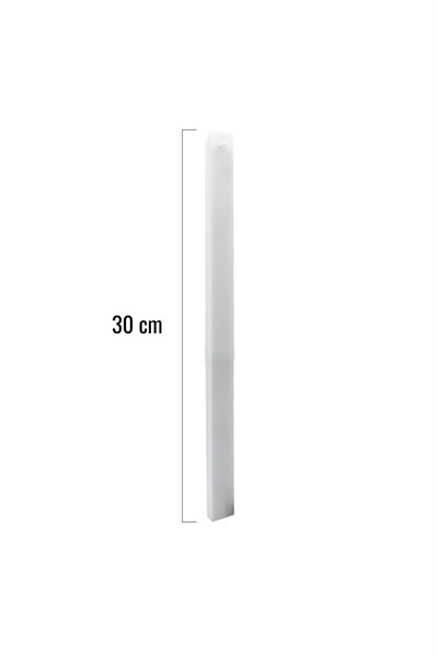 30 Cm Sensörlü Şarjlı Şerit Led Işık 3in1 Beyaz-Gün Işığı-Nötr Renk