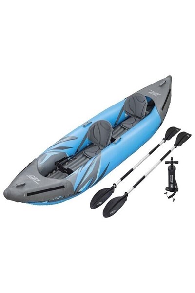 65144 Hydro-force X2 Surge Elite 2 Kişilik Kano 382x94*42cm + 2 Adet Kürek + Pompa + Taşıma Çantası