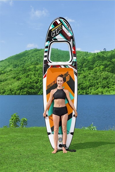 65377 Panorama Şişme Kano Sörf Tahtası Hazır Set Stand Up Paddle Hazır Set