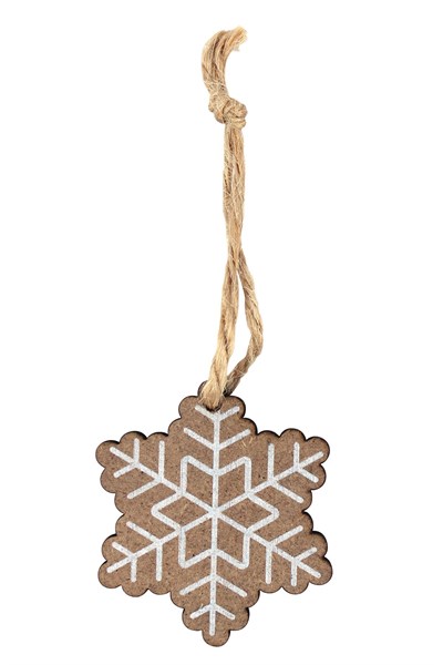 6lı Kar Tanesi 8 Cm Yılbaşı Süs