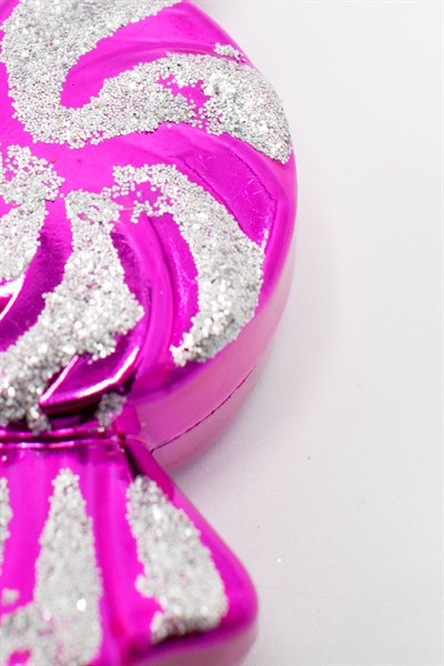 6lı Paket Şeker Yılbaşı Çam Ağacı Süsü 9*4 Cm