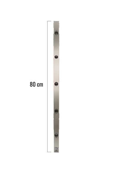 80 Cm Sensörlü Şarjlı Şerit Led Işık 3in1 Beyaz-Gün Işığı-Nötr Renk