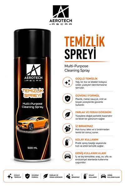 AEROTECH TEMİZLİK SPREYİ 500 ML