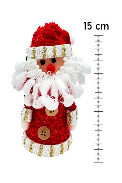 Askılı Figür Yılbaşı Süsü 15 cm Dekoratif Yılbaşı Süsü