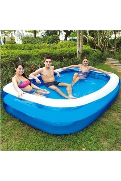 Bestway 54006 Havuz + Pompa + Havuz Örtüsü 262x175x51cm