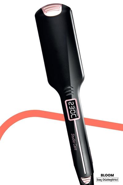 Bloom Dijital Ekranlı Turmalin Seramik Kalın Plakalı Saç Düzleştirici