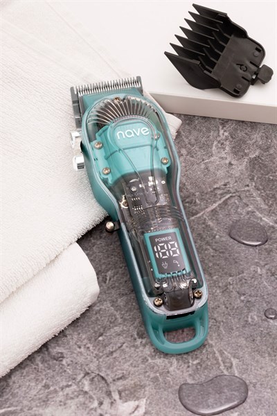 Bq-01 Kablosuz Profesyonel Tıraş Makinesi | T-bıçaklı, Lcd Ekranlı, Usb Şarjlı, 6 Taraklı