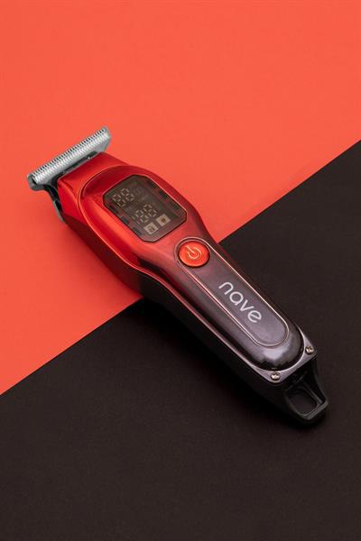 BQ-02 T Bıçaklı Şarjlı Tıraş Makinesi LED Ekranlı, Profesyonel Sakal & Saç Kesim