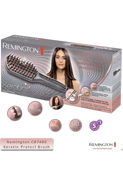 CB7480 Keratin Protect Saç Düzleştirici Tarak