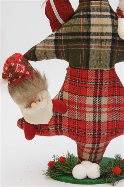 Dekoratif 60 Cm Kumaş Içi Dolgulu Yılbaşı Ağacı