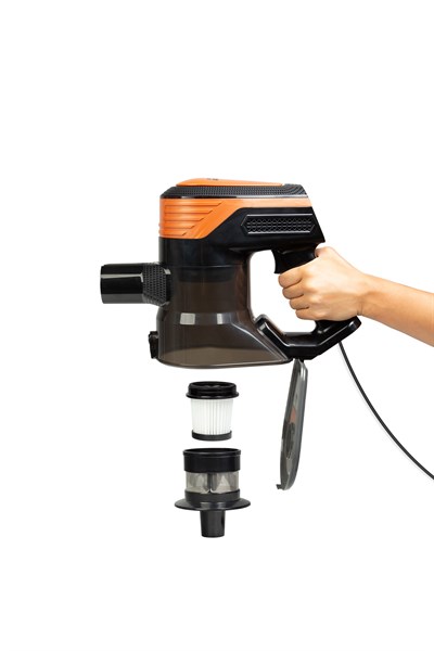 Fantom P6000 Elektrikli Dikey Süpürge Siyah