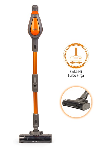 Fantom P6100 Plus Elektrikli Dikey Süpürge Gri