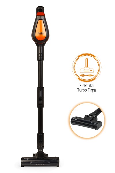 Fantom P6100 Plus Elektrikli Dikey Süpürge Siyah