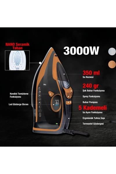 Forza Ir 3000 Buharlı Ütü