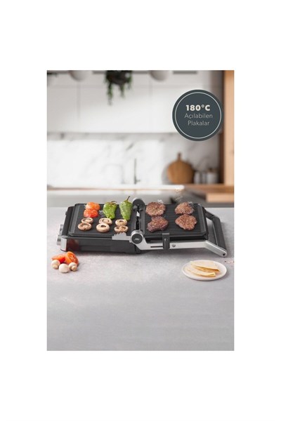 Grilliant 1340H Inox Tost ve Izgara Makinesi