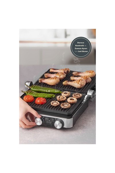 Grilliant 1340H Inox Tost ve Izgara Makinesi