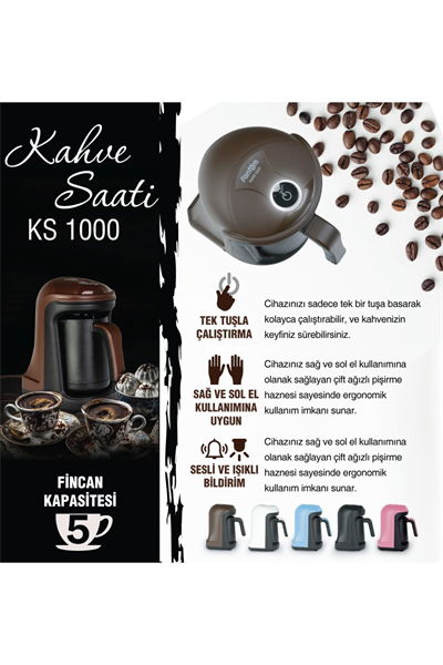 Kahve Saati KS 1000 - Mavi