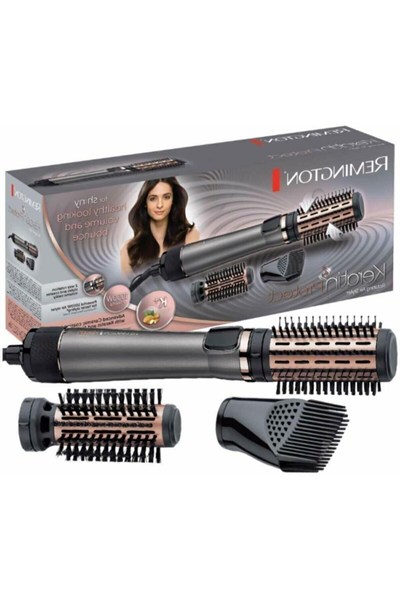 Keratin Protect AS8810 Döner Başlı Fırça Saç Şekillendirici 100W Üflemeli