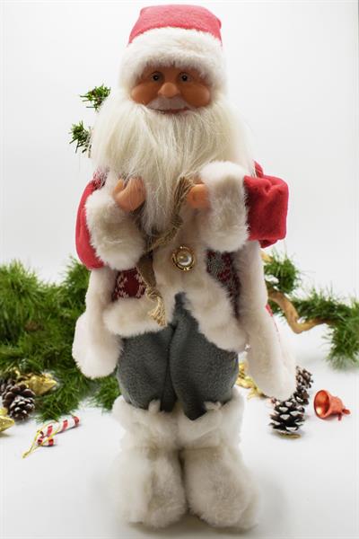 Lüx 55 Cm Noel Baba Santa Claus Yılbaşı Süsü 55*17 Cm