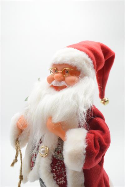 Lüx 55 Cm Noel Baba Santa Claus Yılbaşı Süsü 55*17 Cm