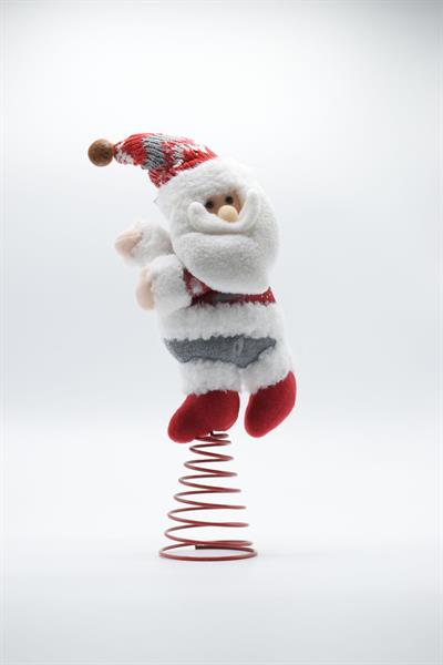 Luxury 40 Cm Noel Baba Yılbaşı Dekoratif Masa Süsü Ve Çam Ağacı Tepelik