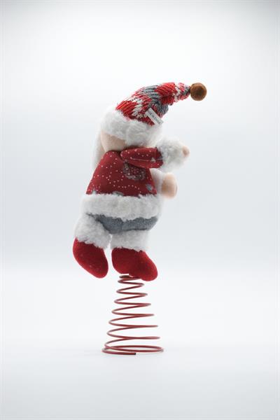 Luxury 40 Cm Noel Baba Yılbaşı Dekoratif Masa Süsü Ve Çam Ağacı Tepelik