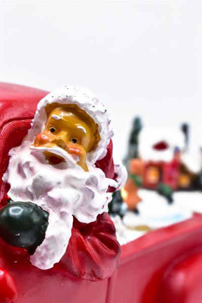 Luxury Dekoratif Kırmızı Araba Yılbaşı Süsü 27*17cm