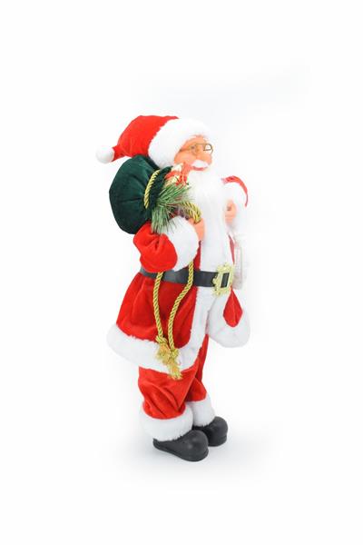 Luxury Noel Baba Santa Claus Yılbaşı Süsü 40cm