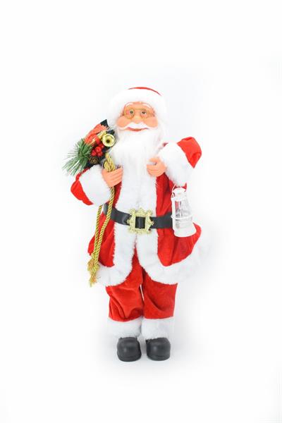 Luxury Noel Baba Santa Claus Yılbaşı Süsü 40cm