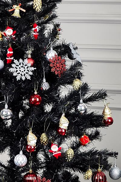 Luxury Series 180 CM Siyah Yılbaşı Çam Ağacı