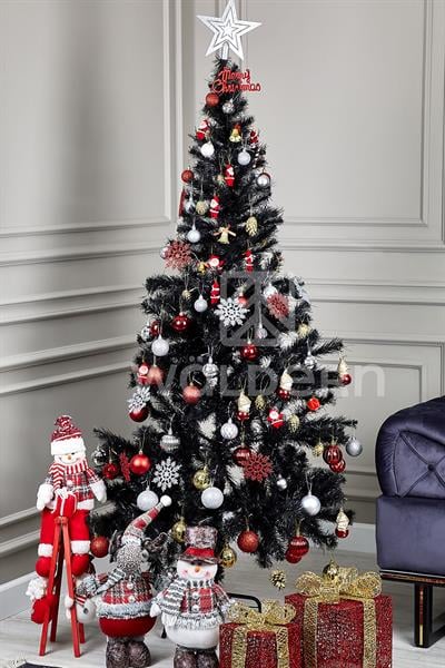Luxury Series 180 CM Siyah Yılbaşı Çam Ağacı