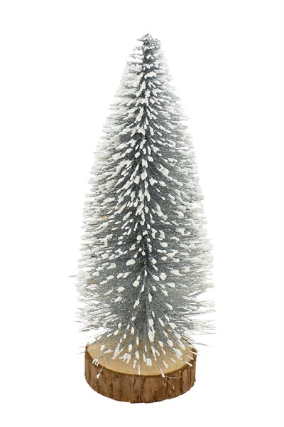 Mini Silver Çam Ağacı 20 CM Yılbaşı Süsü