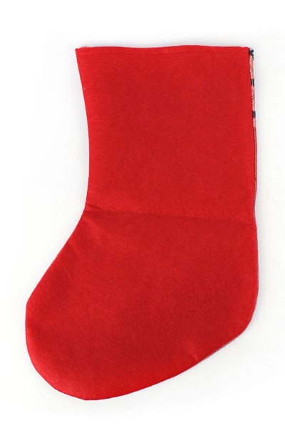 Noel Baba Dekoratif Yılbaşı Süs Çorap 42*26 Cm