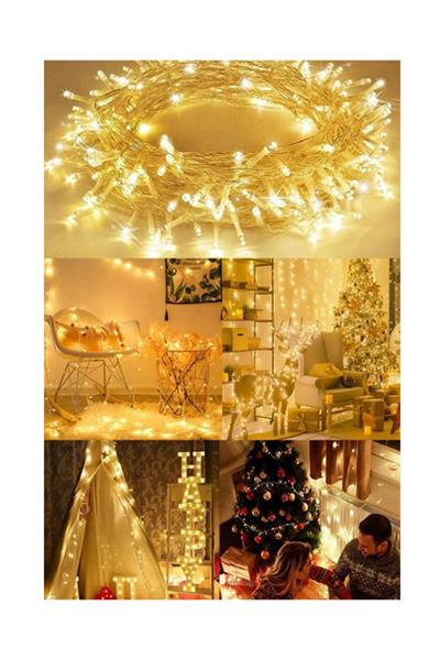 nslm 50Lik Sarı Adaptörlü Rgb Led Işık 3,5 Metre Star Collections 1037065