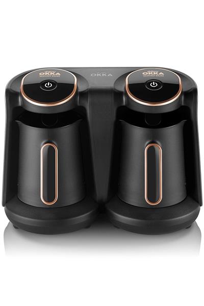Okka Minio Duo Türk Kahvesi Makinesi 8 Fincan Kapasiteli Bakır - OK006-B