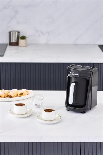 Pottoman 1840h Türk Kahve Makinesi Siyah Kahve Hediyeli