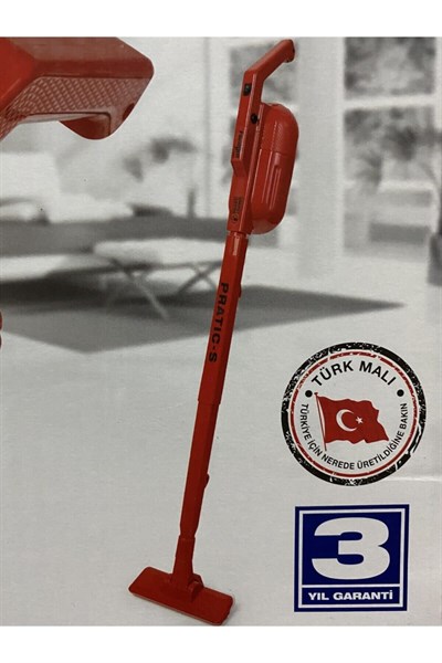 Pratic-s P1200 Elektirikli Gri El Süpürgesi Dowry Stil