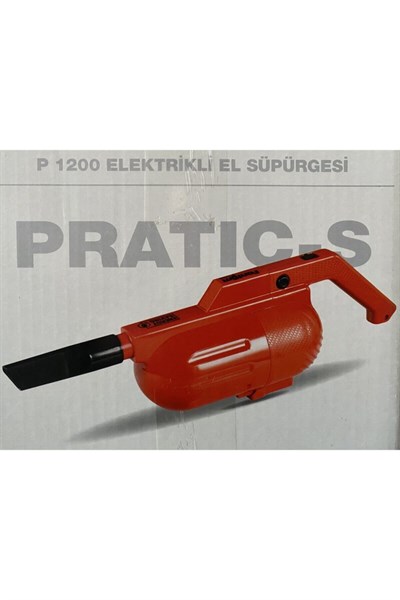 Pratic-s P1200 Elektirikli Gri El Süpürgesi Dowry Stil